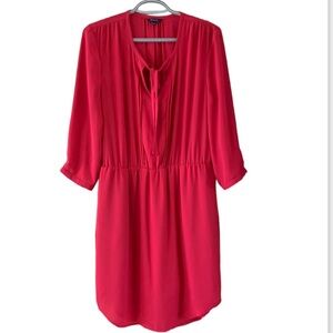 RW & Co. Chiffon Red Dress size M